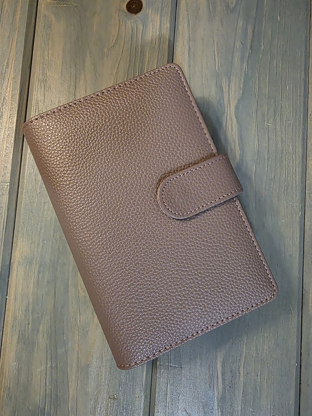 A6 Personal Binder With Gold Rings